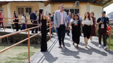 ministra Sonia Guajajara visitou a Escola de Aplicação da Universidade Federal do Pará (UFPA), que irá sediar a Aldeia COP - iniciativa que irá garantir a hospedagem de cerca de 3 mil indígenas durante a COP30