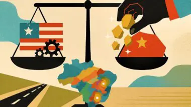 China e Estados Unidos lideram a demanda mundial por terras raras.