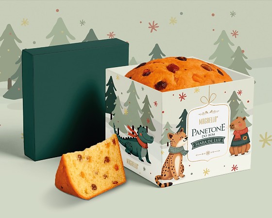 A meta é comercializar 35 mil panetones, cuja renda é revertida para as obras sociais