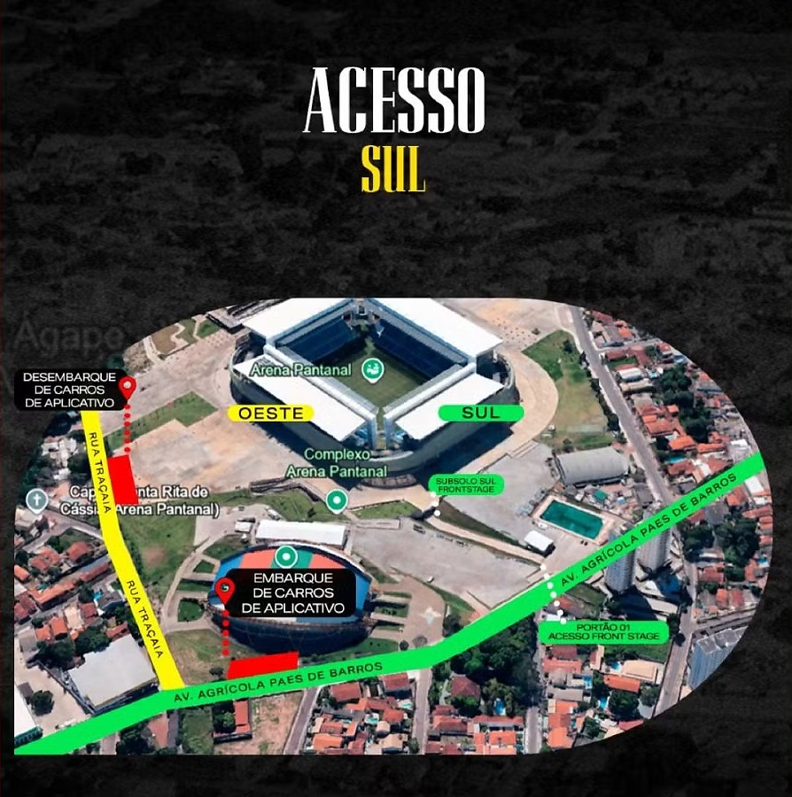 mapa show do guns