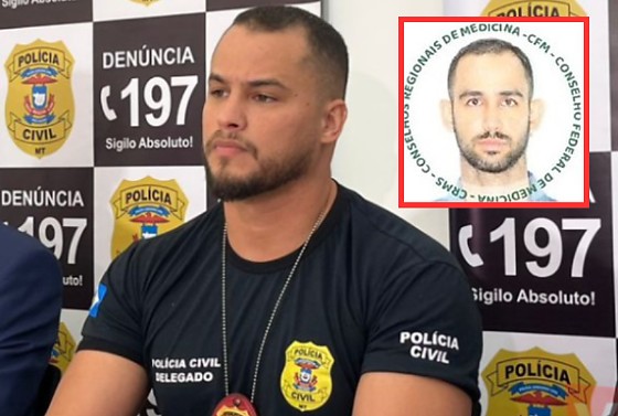 Delegado deu voz de prisão para médico que fazia residência em hospital de Cuiabá.