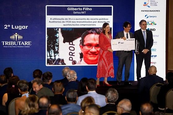 Mato Grosso conquistou o 2º lugar no Prêmio Tributare 2025.