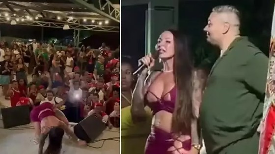 Elisa dividiu opiniões com sua dança.