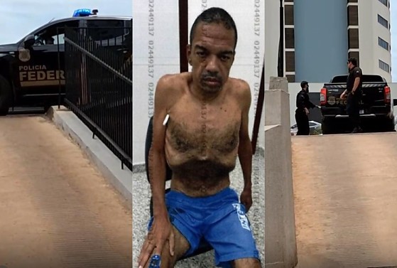 Andreson Oliveira Gonçalves foi preso em Primavera do Leste e levado à sede da PF, em Cuiabá