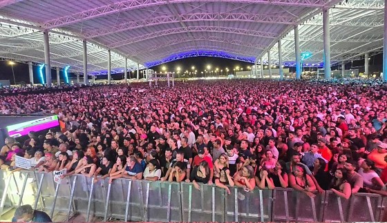 Gusttavo Lima atrai mais de 80 mil pessoas em inauguração da Arena Show do Parque Novo Mato Grosso