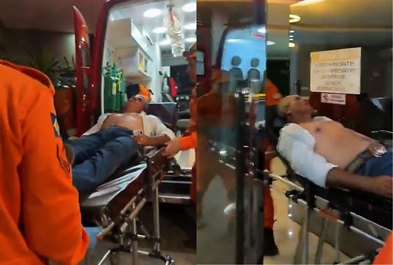 Adelcino Lopo (MDB) teve ferimentos leves e foi socorrido