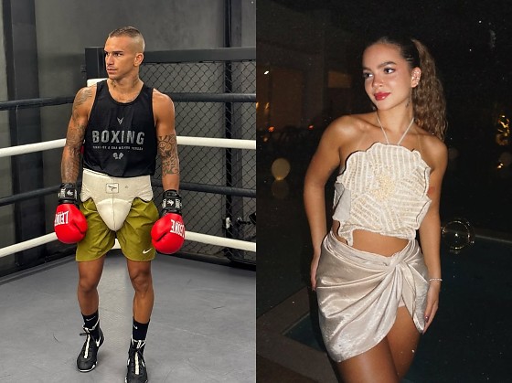 Luan Medeiros e Mel Maia.