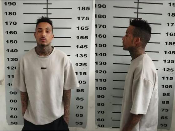 Ele havia acabado de sair de uma casa de shows quando foi localizado pelas autoridades