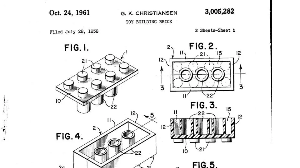 O protótipo para patenteamento dos blocos de construção