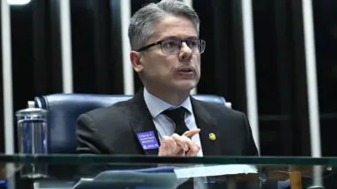 Senador Alessandro Vieira (MDB-SE), relator do PL antifacção.