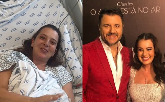 Mulher de Maurício Manieri, Iza Stein, recebe alta da UTI.