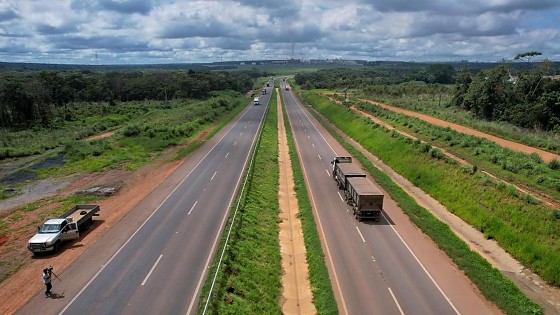 A Sema suspendeu parcialmente a licença que autoriza intervenções na BR-163/364