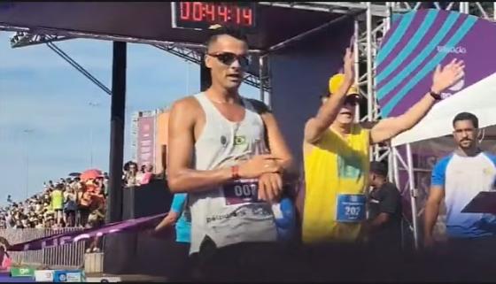 O brasileiro Fábio Jesus Correia foi o vencedor da prova.