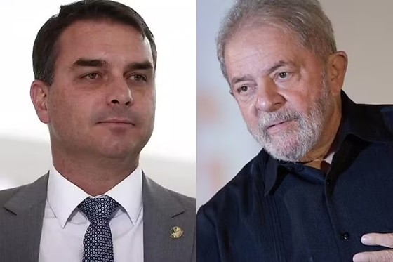 Flávio Bolsonaro aparece em segundo lugar, com 23%