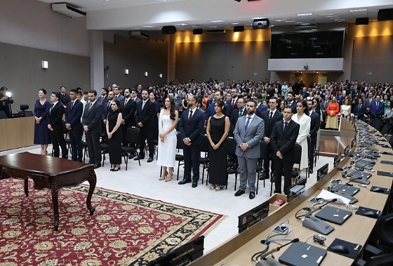 A solenidade ocorreu no Plenário 1 Desembargador Wandyr Clait Duarte, sob a condução do presidente do TJMT, desembargador José Zuquim Nogueira