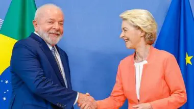 Lula e Ursula von der Leyen
