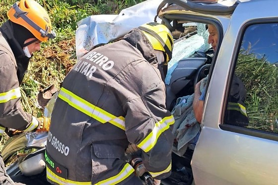 acidente na br-070 mt