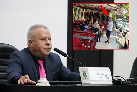 O vereador seria o proprietário da Peixaria Água na Boca, localizada na comunidade São Gonçalo Beira Rio