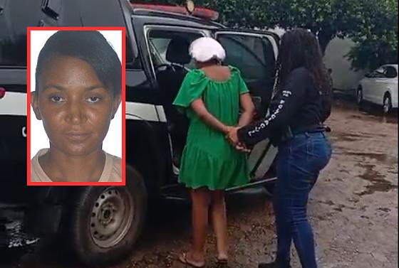 Silvana Ferreira da Silva, de 33 anos, foi presa pela Polícia Civil na manhã de hoje (24).