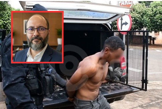 Michael Douglas de Paula Santos foi preso na manhã de hoje (11), em Rondonópolis