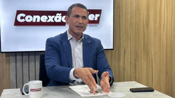 O deputado federal por Mato Grosso, Coronel Assis (União Brasil), em entrevista ao Conexão Poder