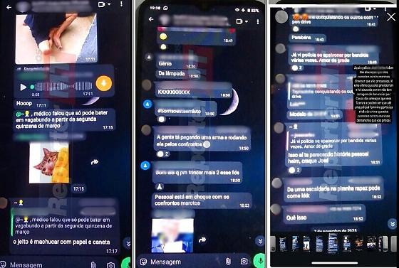 As conversas obtidas pelo RepórterMT teriam ocorrido em um grupo interno de mensagens intitulado "DHPP/Assuntos Oficiais" usado por policiais de da Delegacia Especializada de Homicídios e Proteção à Pessoa (DHPP)