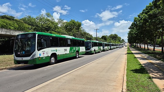 São 41 novos ônibus que passam a compor a frota.