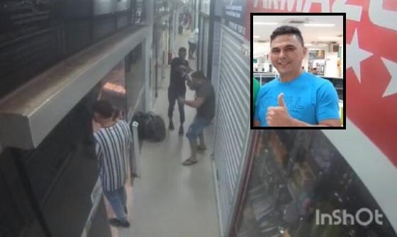 Lojista foi assassinado no Shopping Popular de Cuiabá