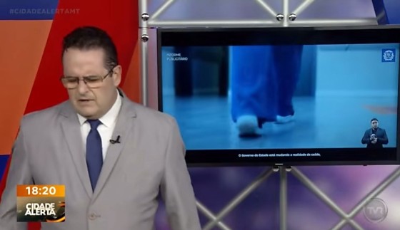 Ao se sentir indisposto, Arruda comunicou que não estava bem e saiu do enquadramento da câmera, momento em que a transmissão exibiu uma tela preta