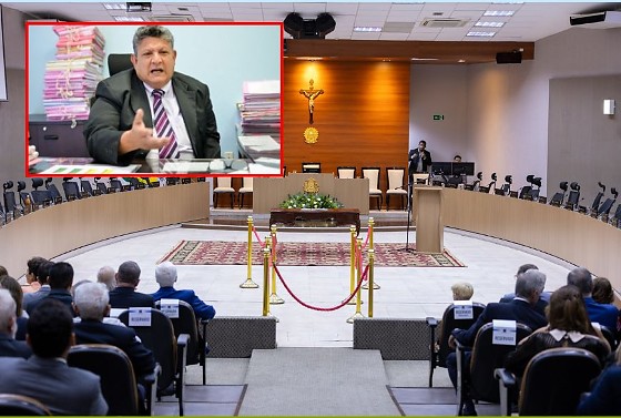 O desembargador Dirceu dos Santos, do Tribunal de Justiça de Mato Grosso (TJ-MT), afastado do cargo por determinação do Conselho Nacional de Justiça (CNJ).