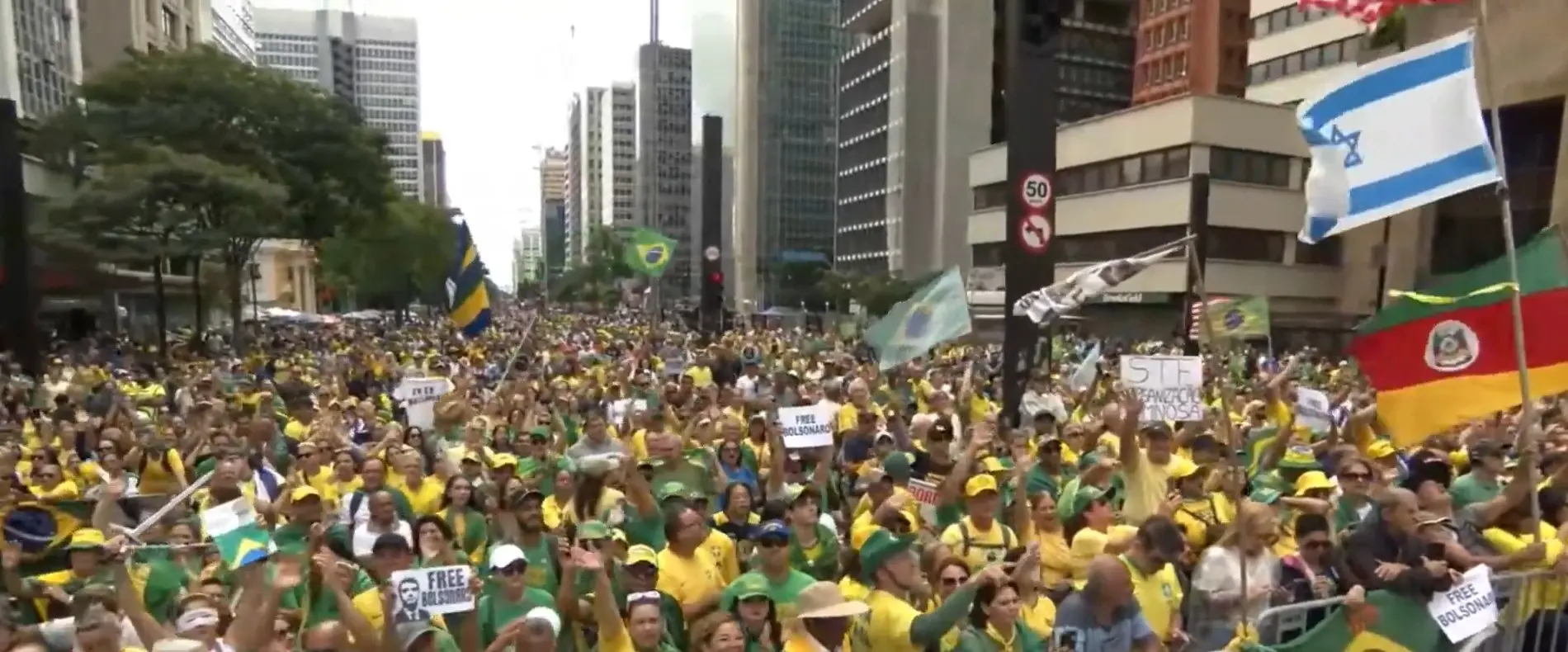 O ato principal ocorre na Avenida Paulista, em São Paulo, e diversas cidades do país também participam em manifestações ao longo do dia