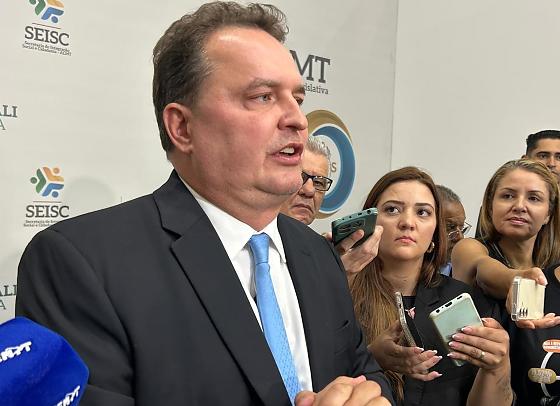 O deputado reforçou que não irá interferir nas decisões da esposa