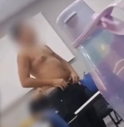 Segundo o portal Metrópoles, outros estudantes relataram que o jovem interrompeu a aula apresentando comportamento agressivo e falas desconexas, o que provocou pânico entre os estudantes