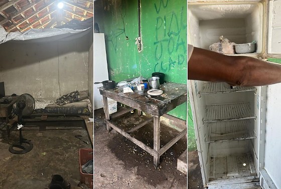 Trabalhadores eram mantido em situação análoga à escravidão.