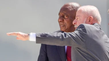 Lula e Cyril Ramaphosa