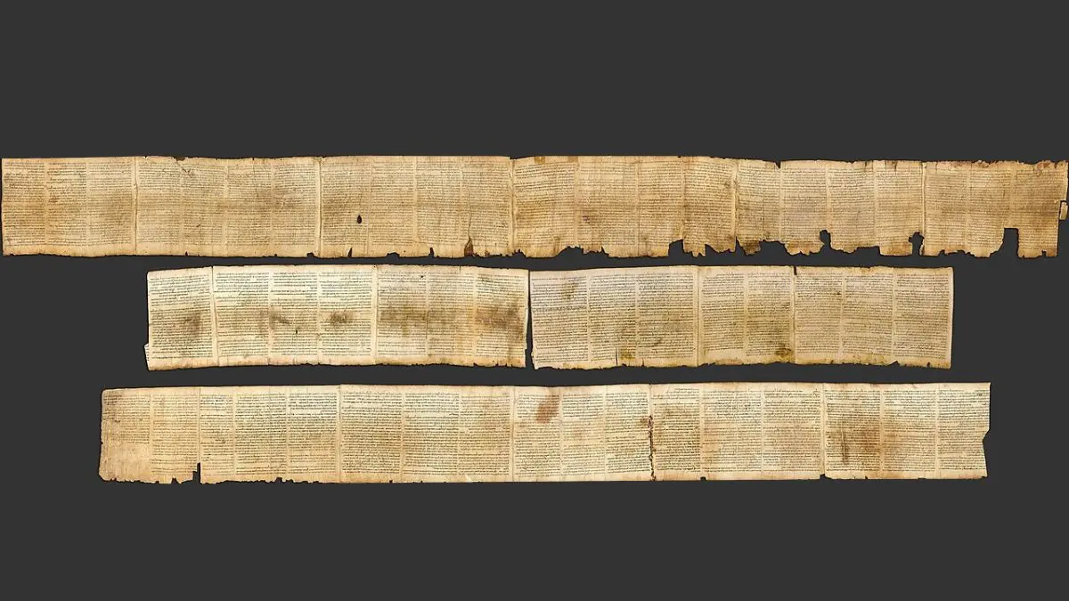 O pergaminho bíblico de Isaías era originalmente composto por dois segmentos, segundo estudos.