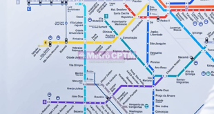 Veja como fica mapa do metrô de SP com nova linha que inaugura terça-feira (31)