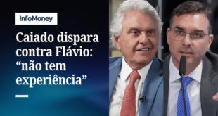 Caiado diz que Flávio Bolsonaro “não tem vivência e experiência” para ser presidente