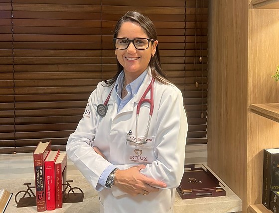 Cristina Gama CRM-MT 5698 éEspecialista em Cardiologia pela SBC /AMB,Especialista em Ecodopplercardiografia pela Sociedade Brasileira de Cardiologia /AMB, presidente da SBC-MT 2026/2027.