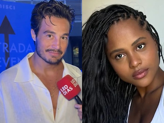 Tiago Iorc e Duda Santos.