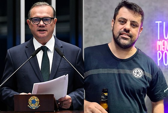 Wellington Fagundes foi atacado por Rafael Millas, que disse que o senador deveria ser preso