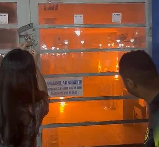 Em nota, a direção da lotérica informou que todos passam bem e agradeceu o apoio recebido durante a ocorrência.