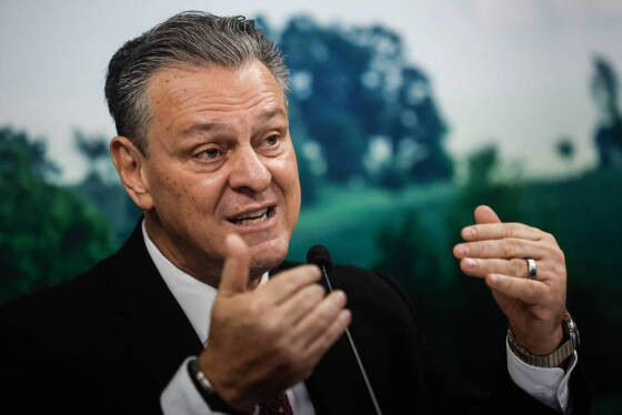 Carlos Fávaro assumiu o Ministério da Agricultura e Pecuária (Mapa) em 2023