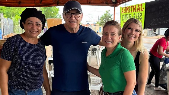A proposta foi discutida durante visita técnica ao município, ao lado da prefeita e de equipes do Estado e da Prefeitura.