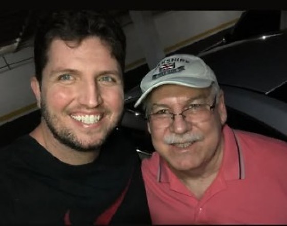 Rafael Ranalli e seu pai, Walmir José Corso