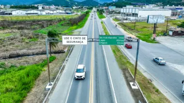 BR-282 faz parte de uma das obras para melhorar a infraestrutura de transportes em SC