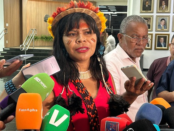 Eliane Xunakalo é originária da Terra Indígena Santana, em Nobres