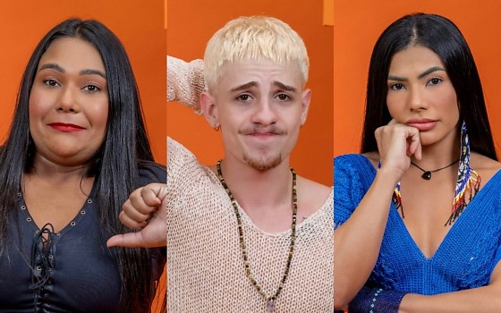 Um deles deixará o reality neste domingo (5)