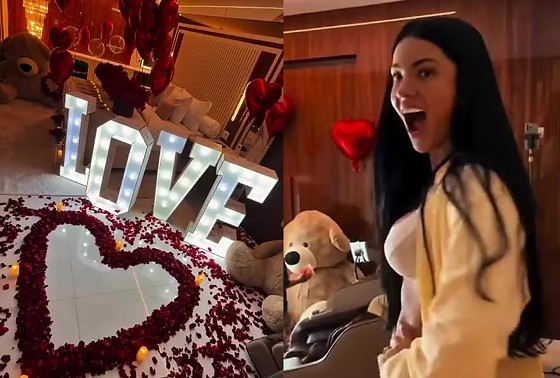 Belo, que cumpre agenda de compromissos e só chega ao local no domingo (05/04), organizou a ornamentação com a equipe da pousada. O 