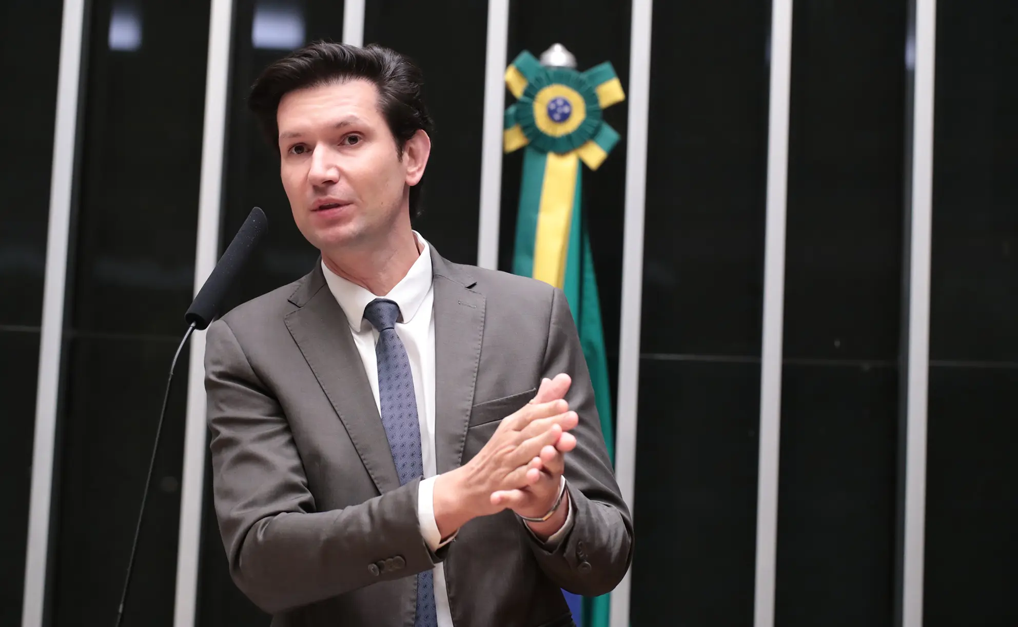 Deputado federal Gilson Marques (Novo-SC). Novo argumenta que Anatel não tem poder para restringir atividades econômicas. 